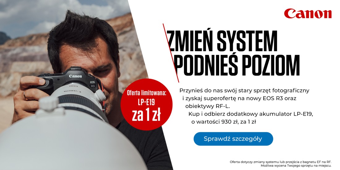 Canon | Zmień system, podnieś poziom!