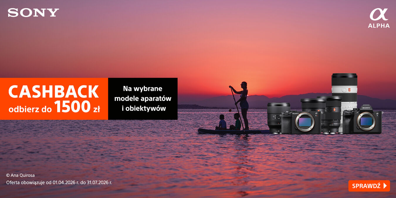 Wielki cashback Sony do 1500 zł