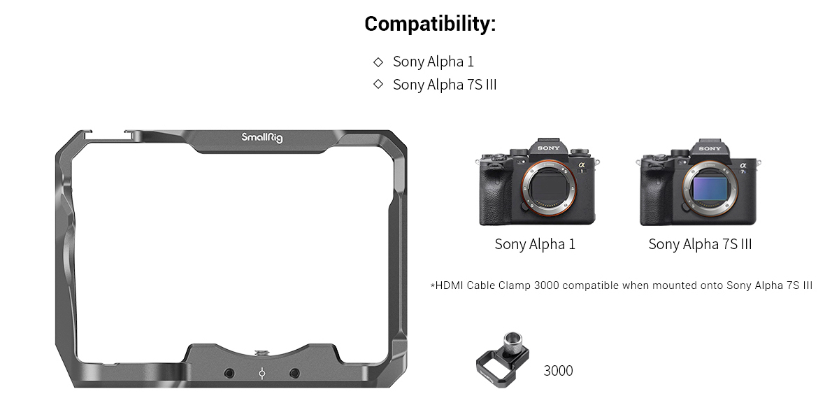 Klatka SmallRig 3241 do Sony A1 & A7S III - PROMOCJA