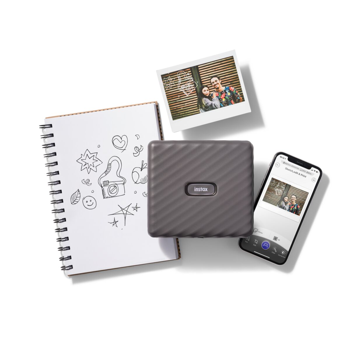 Drukarka do zdjęć natychmiastowych Fujifilm INSTAX WIDE LINK