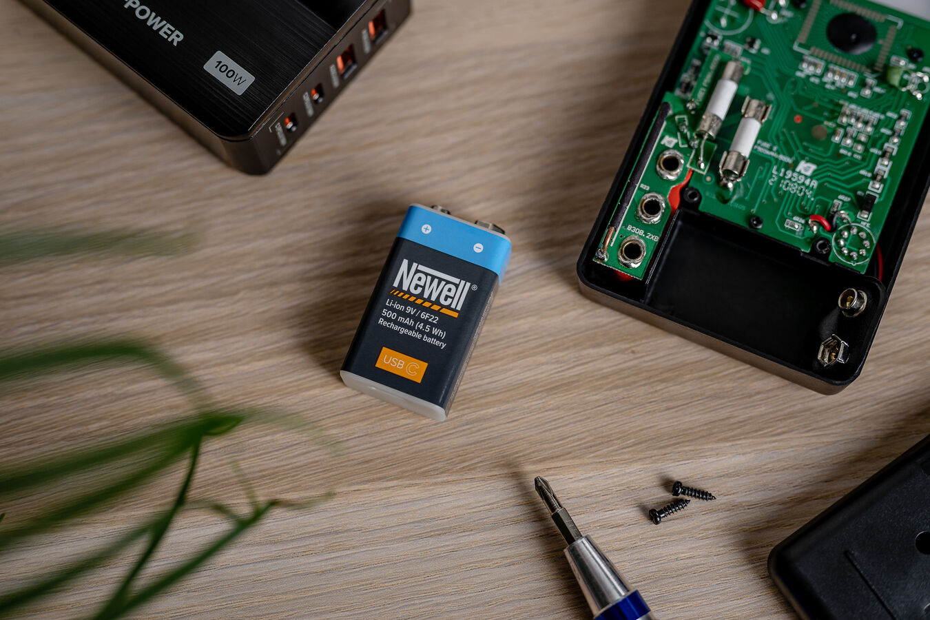 Akumulator Newell 9V USB-C 500 mAh