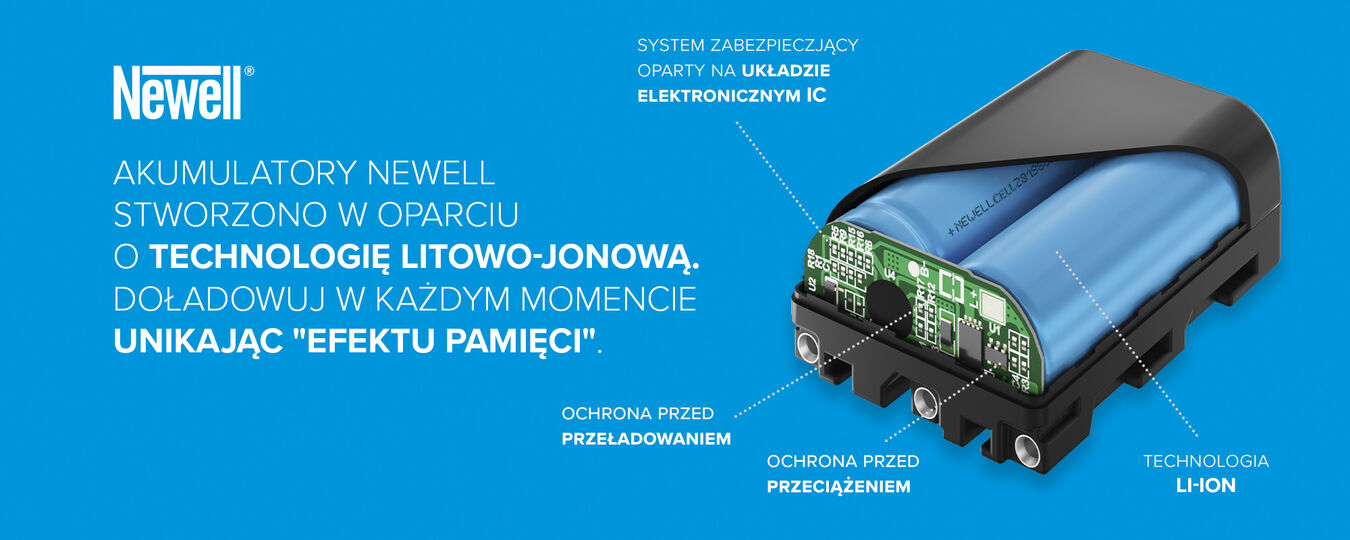 Akumulator Newell zamiennik Canon LP-E6P USB-C