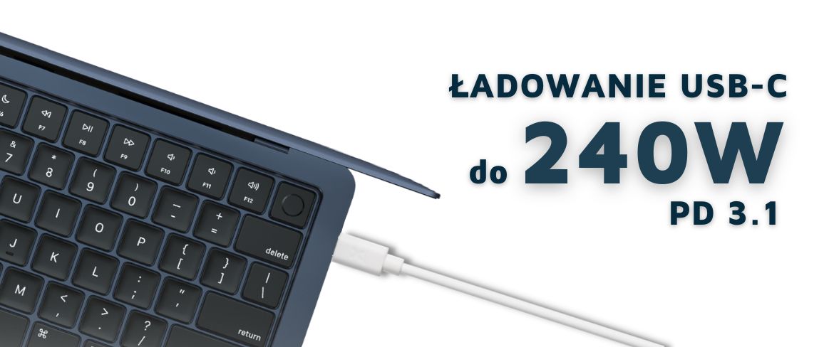 Kabel XTORM Essential 240W USB C- USB-C PD 3.1 (1,5m)/XCE007