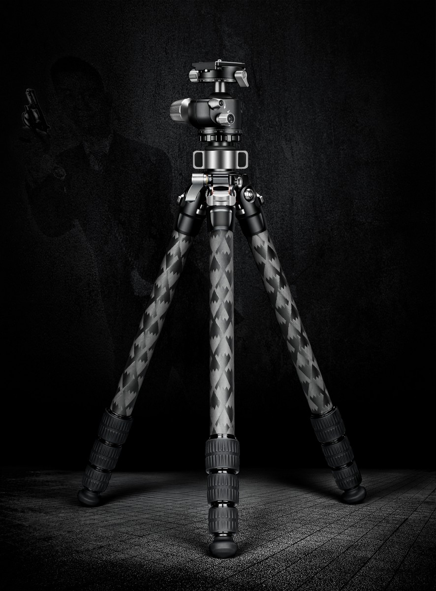 Statyw Leofoto MrQ 324C z głowicą kulową LH-40 carbon/LQ-324C+LH-40
