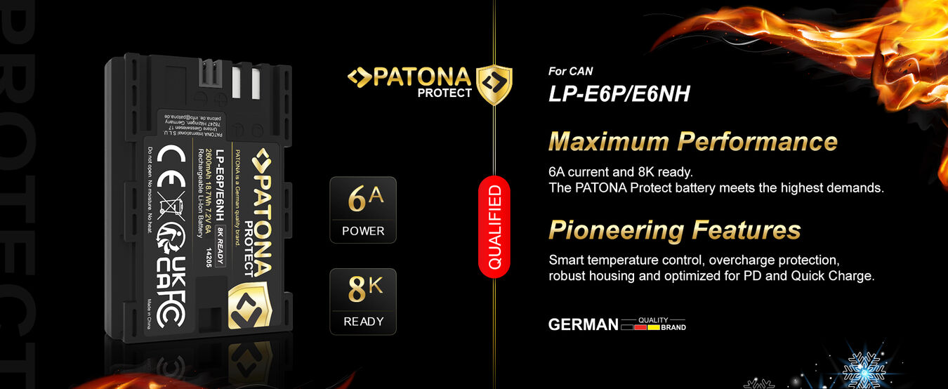 Akumulator Patona zamiennik Canon LP-E6P Protect