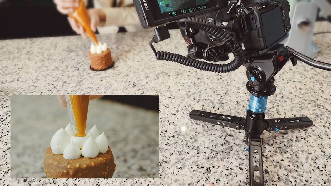 Monopod Sirui foto/wideo P-325FS karbon