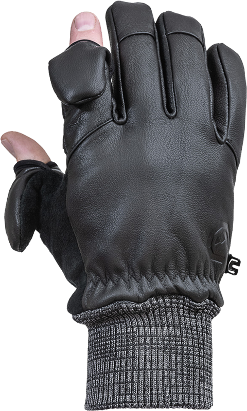 Rękawiczki Vallerret Hatchet Leather czarne