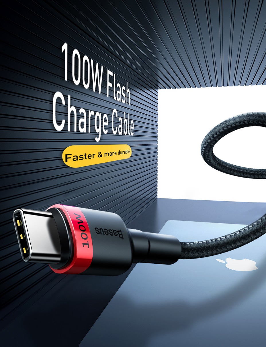 Wysokiej jakości przewód Baseus USB-C - USB-C