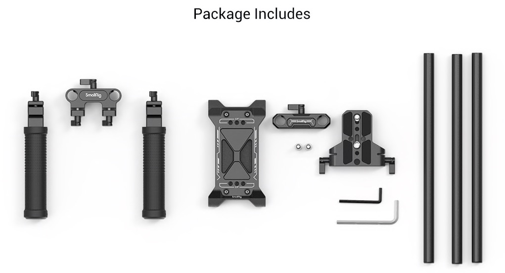 SmallRig 2896C Basic Shoulder KIT - naramiennik + akcesoria