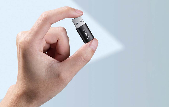 Adapter Mini OTG Baseus USB-C do USB-A 3.1