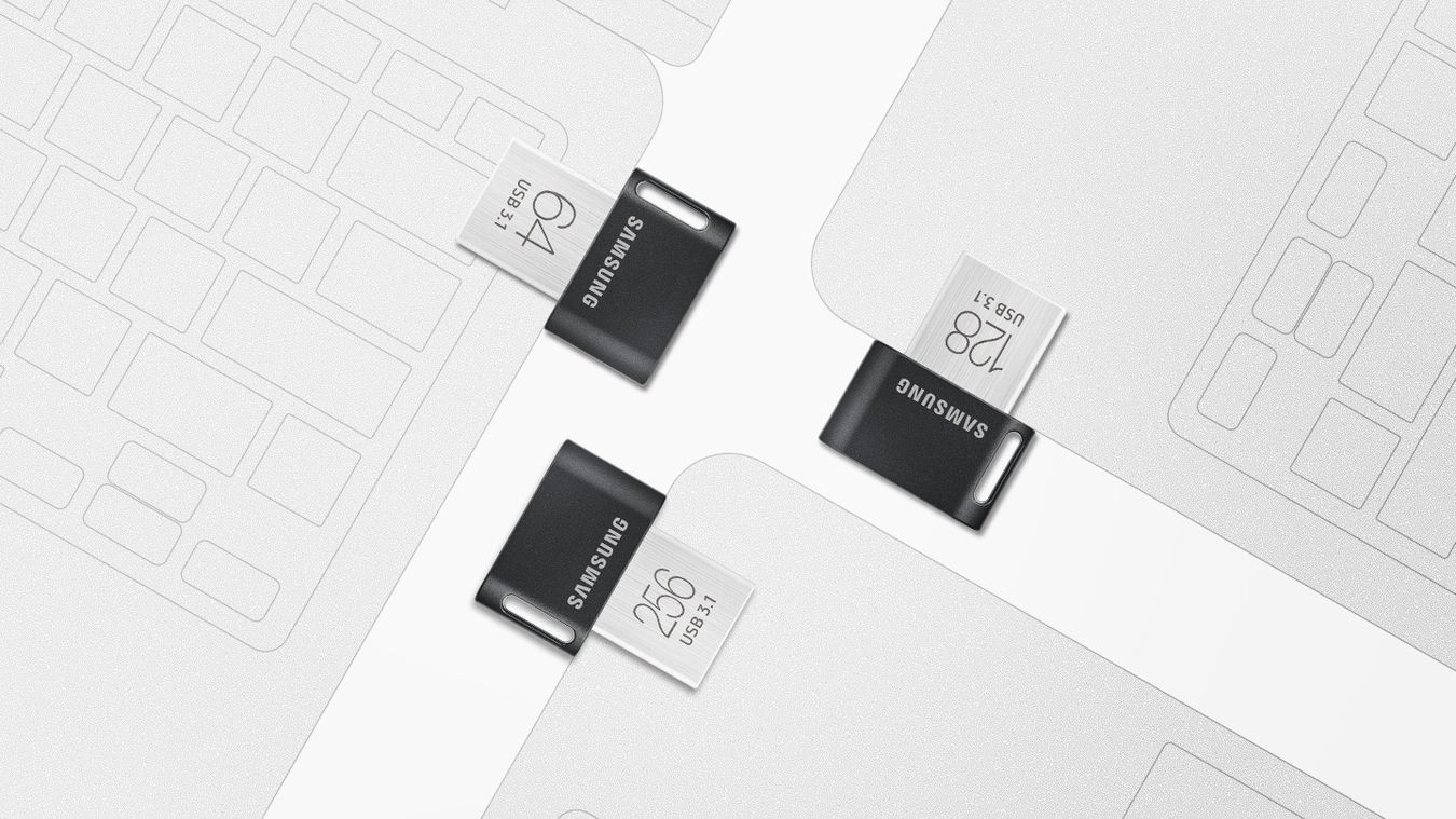 Pendrive Samsung FIT Plus 64GB 128GB 256GB