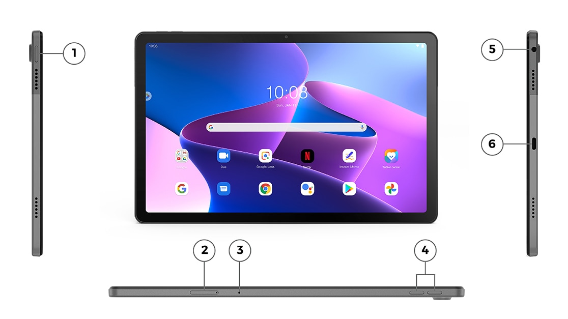 lenovo tab m10 plus gen 3 6/128