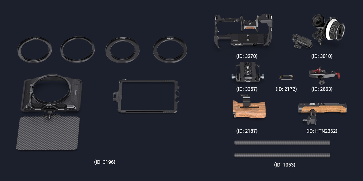 SmallRig 3196 Mini Matte Box - mini kompendium