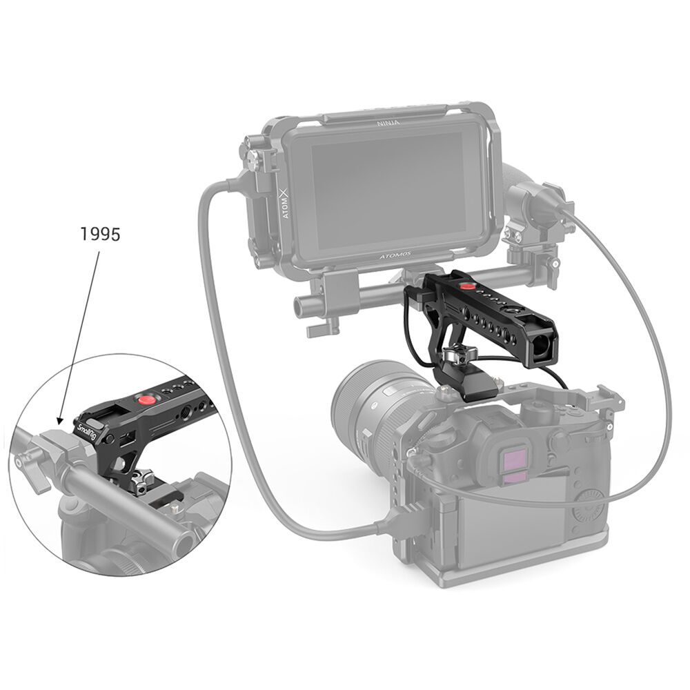 SmallRig 2880 NATO Top Handle with Start/Stop do Panasonic - uchwyt z funkcją start/stop