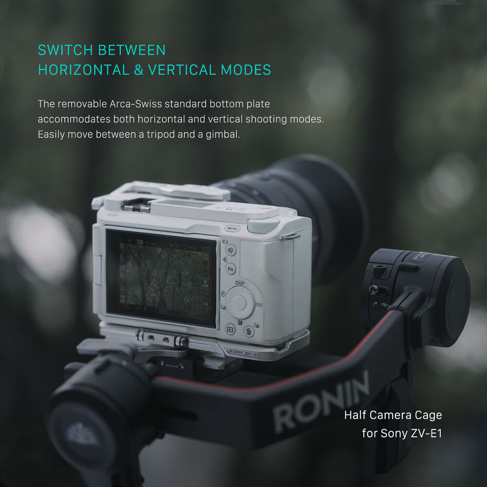 Klatka Tilta TA-T35-A-B Half Camera Cage for Sony ZV-E1 Lightweight Kit