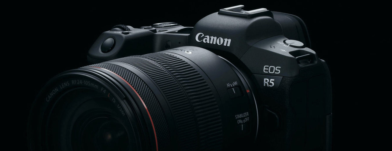 Bezlusterkowiec Canon EOS R5 + RF 24-105mm f/4L IS USM + Canon Mount Adapter EF-EOS R