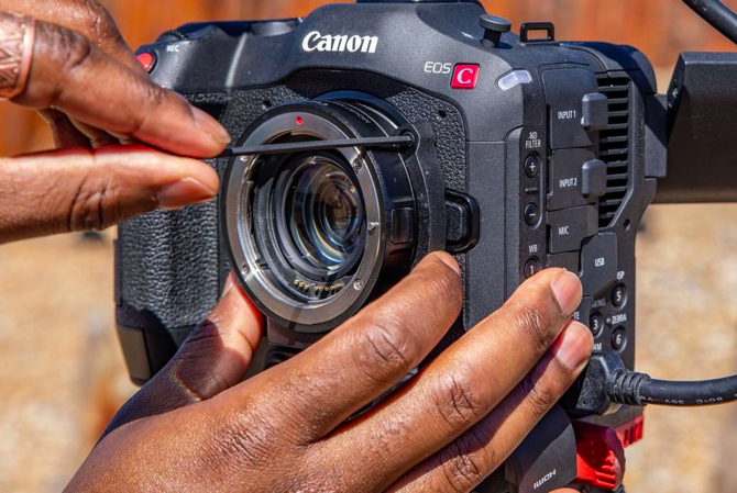 Adapter mocowania Canon EF-EOS R 0.71x Video Mount Adapter