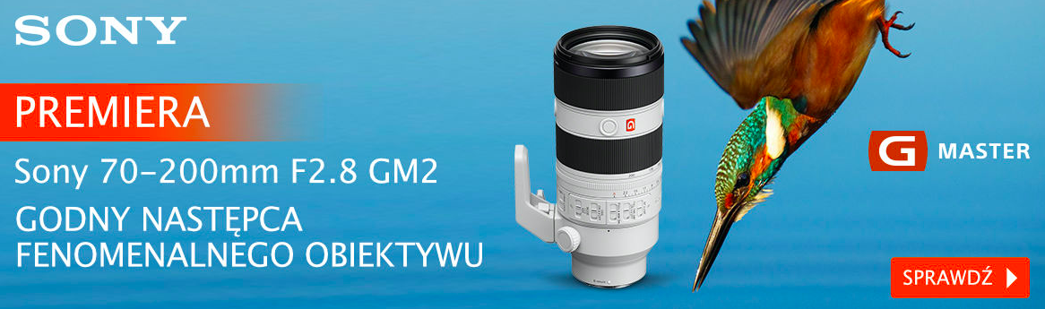 Obiektyw Sony FE GM 70-200mm f/2,8 OSS II SEL70200GM2 - Oferta EXPO2026