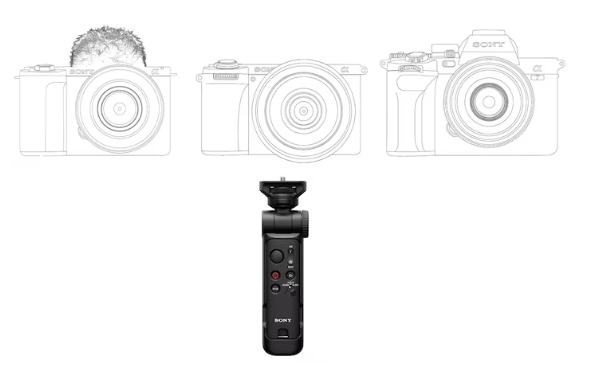 Grip Sony GP-VPT3 - Pełna zgodność z aparatami Sony z serii ZV i α