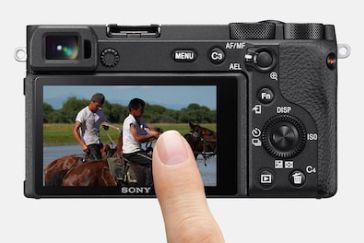 Bezlusterkowiec Sony A6600 - Touch Tracking