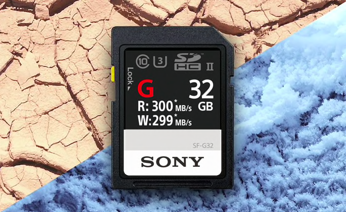 Karta pamięci Sony SDHC UHS-II 32GB (300MB/s) (SF-G32)