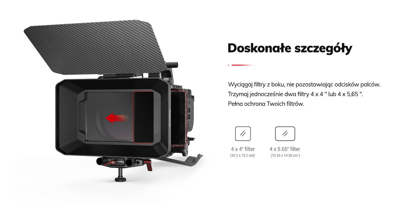 SmallRig 2660 Lightweight Matte Box - mini kompendium