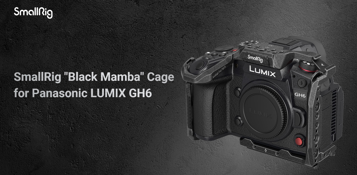 Klatka SmallRig 3440 “Black Mamba” do Panasonic Lumix GH6 - Używane