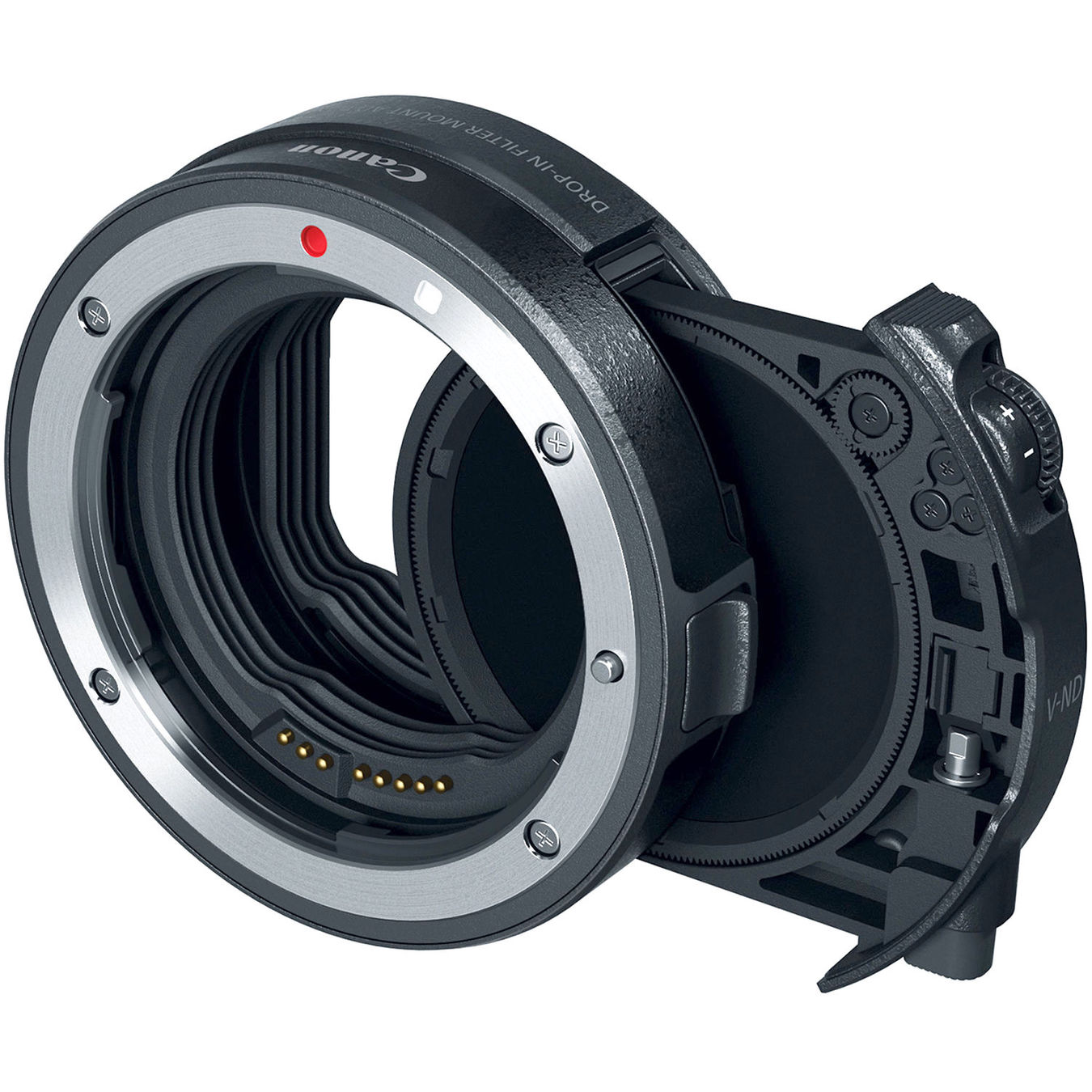 Adapter mocowania Canon Drop-In Filter Mount Adapter EF-EOS R + wsuwany filtr szary A o zmiennej gęstości