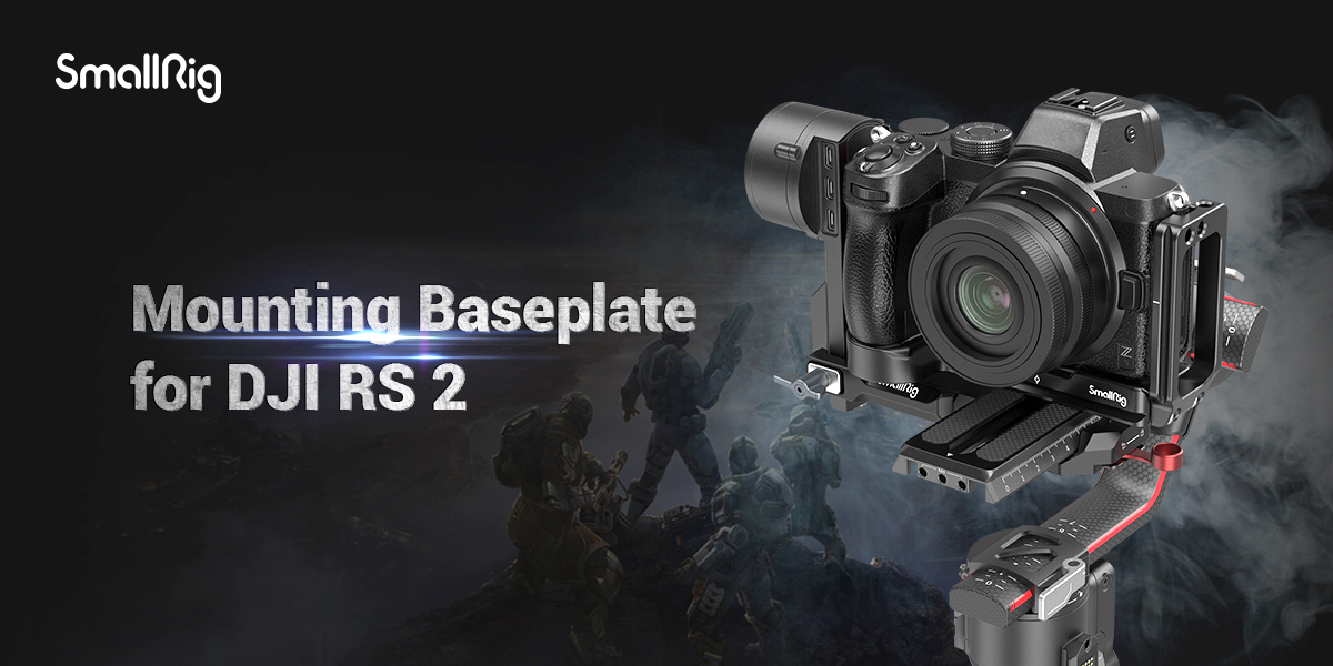 SmallRig 3249 regulowana płytka montażowa do DJI RS 2 - PROMOCJA