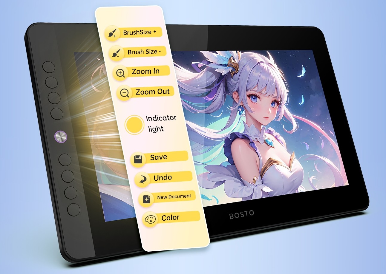 Tablet graficzny BOSTO Movsketch 13 OLED Touch