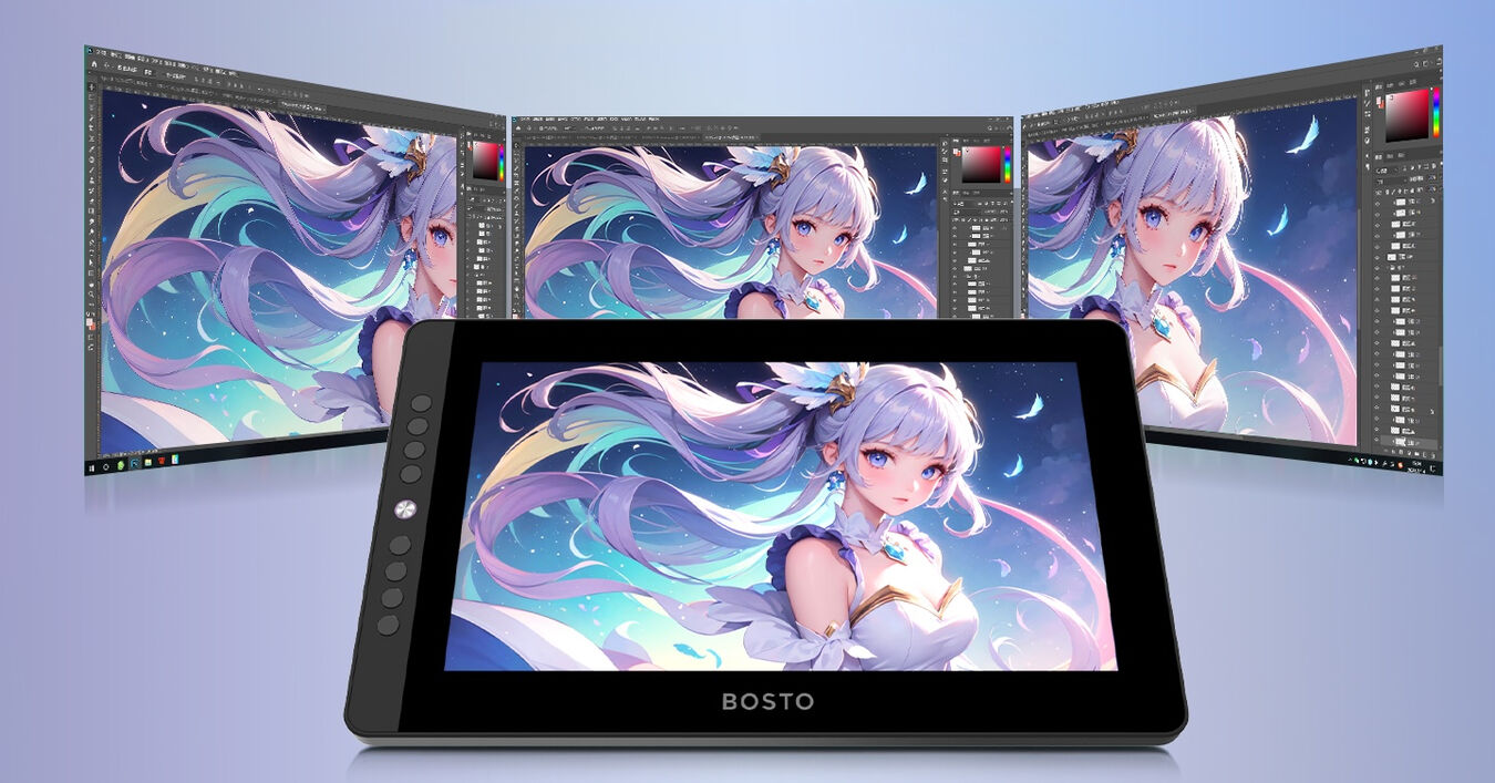 Tablet graficzny BOSTO Movsketch 13 OLED Touch