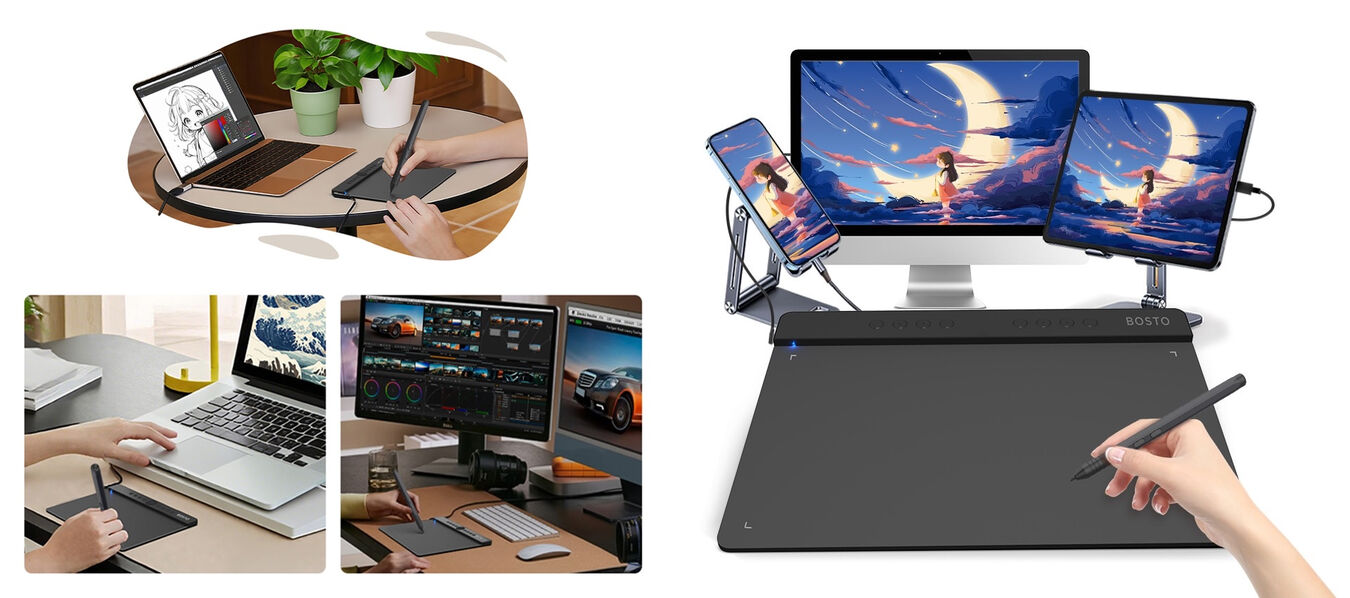 Tablet graficzny BOSTO T1060KD