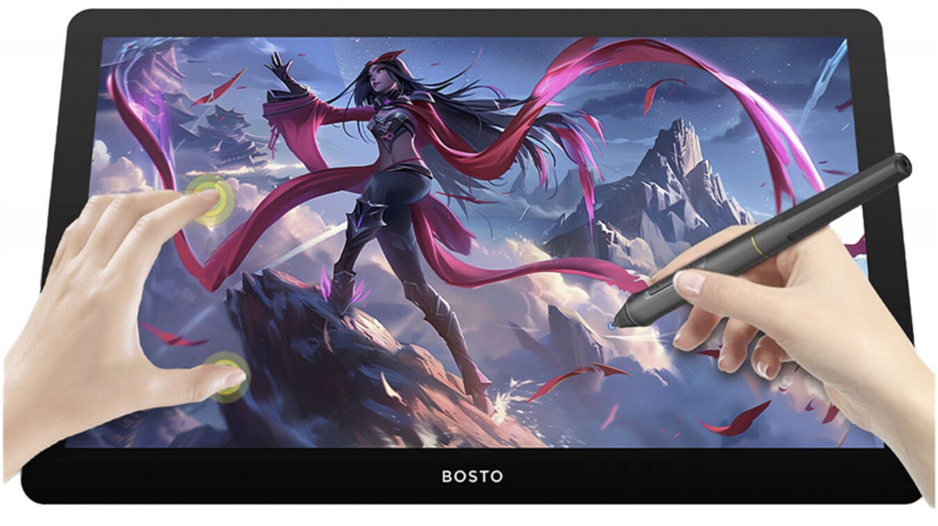 Tablet graficzny BOSTO BT-19HDT(M) Aluminium LCD 18,5" (dotykowy)