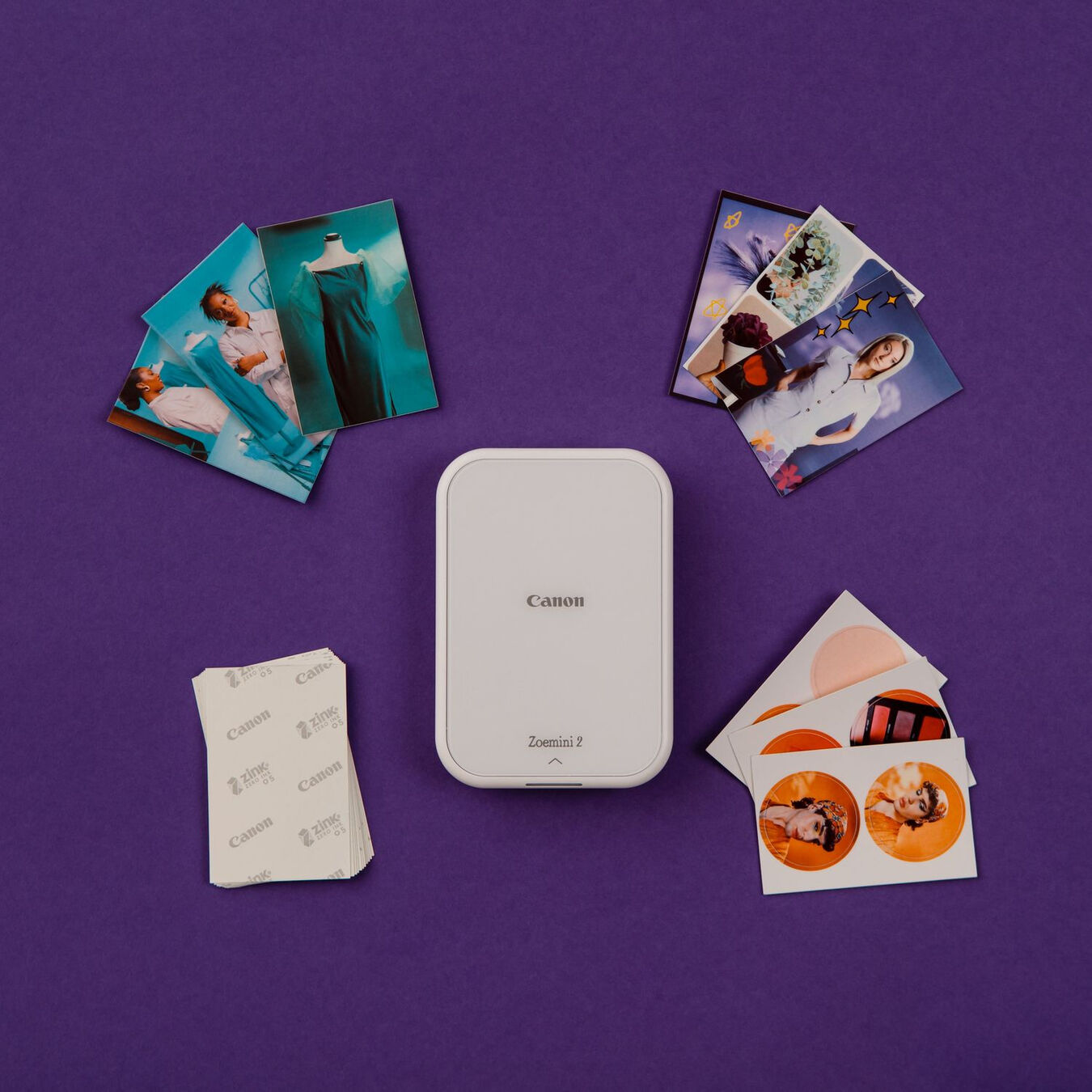Drukarka Canon Zoemini 2 (biała) + Dobierz PAPIER 40% TANIEJ w zestawie!
