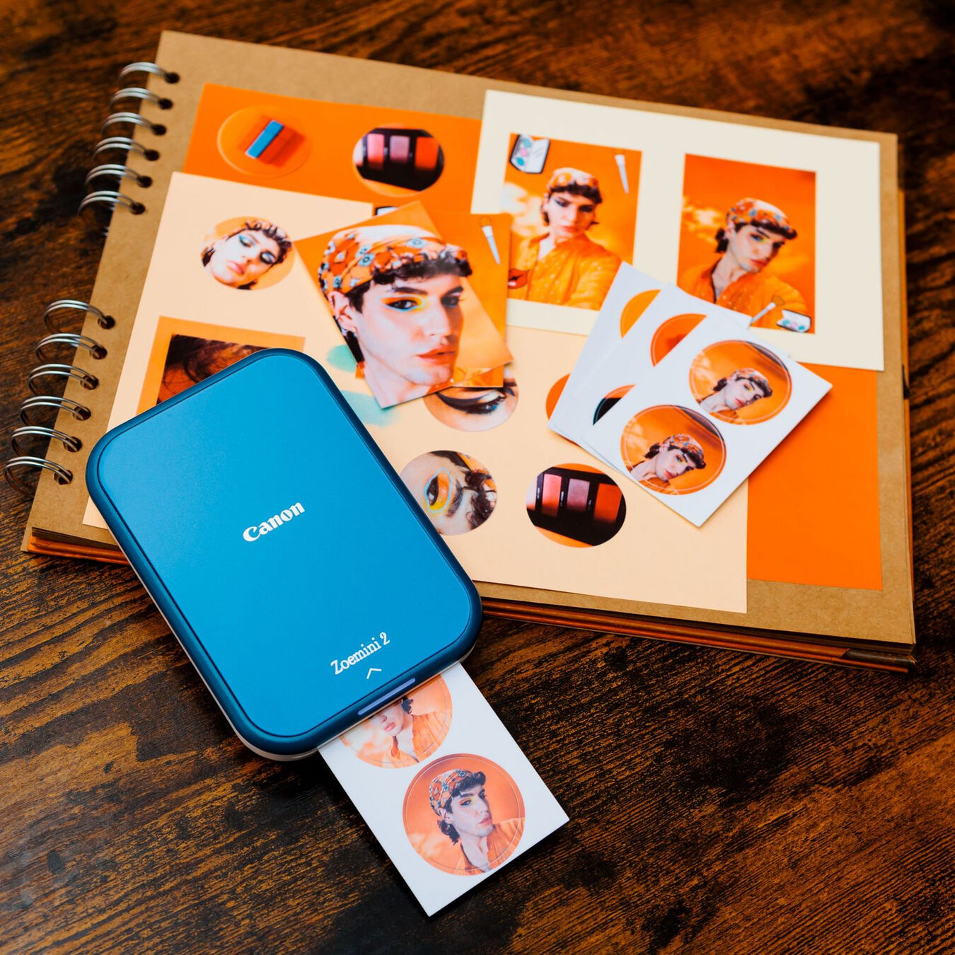 Drukarka Canon Zoemini 2 (granatowa) + Dobierz PAPIER 40% TANIEJ w zestawie!