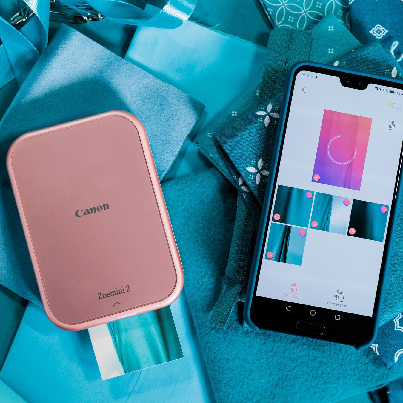 Drukarka Canon Zoemini 2 (różowa) + Dobierz PAPIER 40% TANIEJ w zestawie!