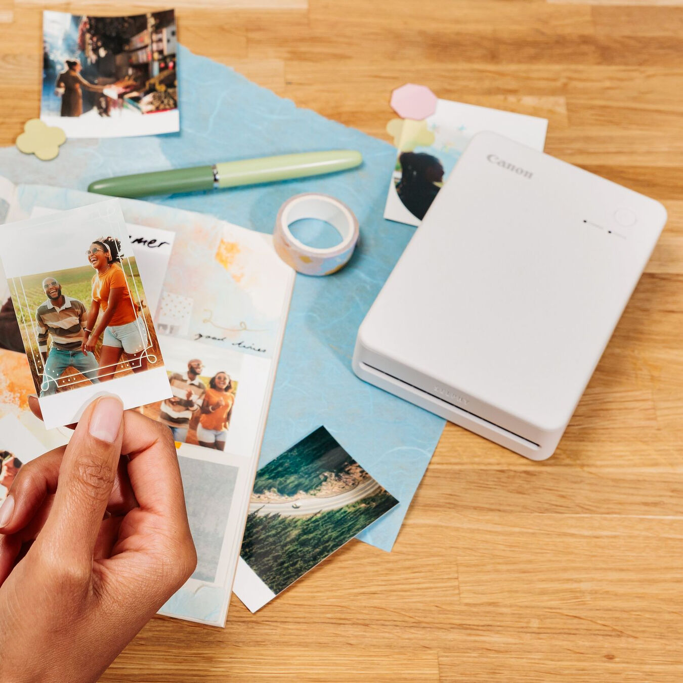 Drukarka Canon Selphy Square QX20 (biała) + Dobierz PAPIER 40% TANIEJ w zestawie!