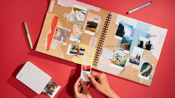 Drukarka Canon Selphy Square QX20 (czerwona) + Dobierz PAPIER 40% TANIEJ w zestawie!