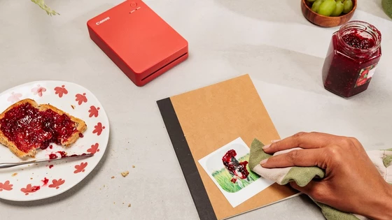 Drukarka Canon Selphy Square QX20 (czerwona) + Dobierz PAPIER 40% TANIEJ w zestawie!