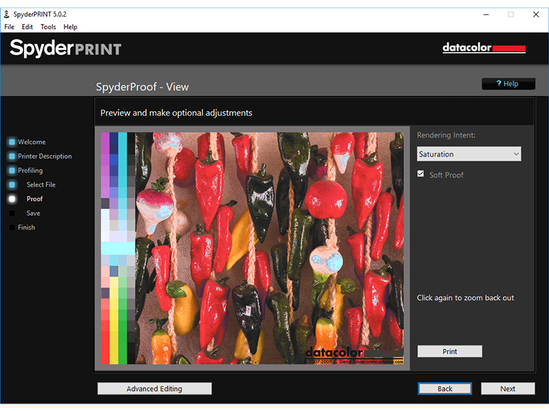 Zestaw do profilowania drukarek Datacolor SpyderPRINT