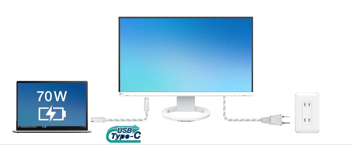 Monitor EIZO FlexSCan EV2720S-BK (7 lat gwarancji) [Autoryzowany Partner Premium] - Tylko teraz RABAT NATYCHMIASTOWY w koszyku!