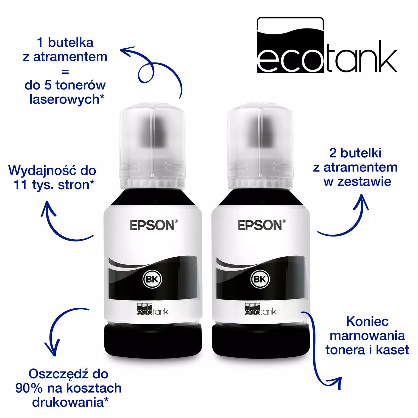 Drukarka Epson M1170 EcoTank MONO (3 lata gwarancji)*