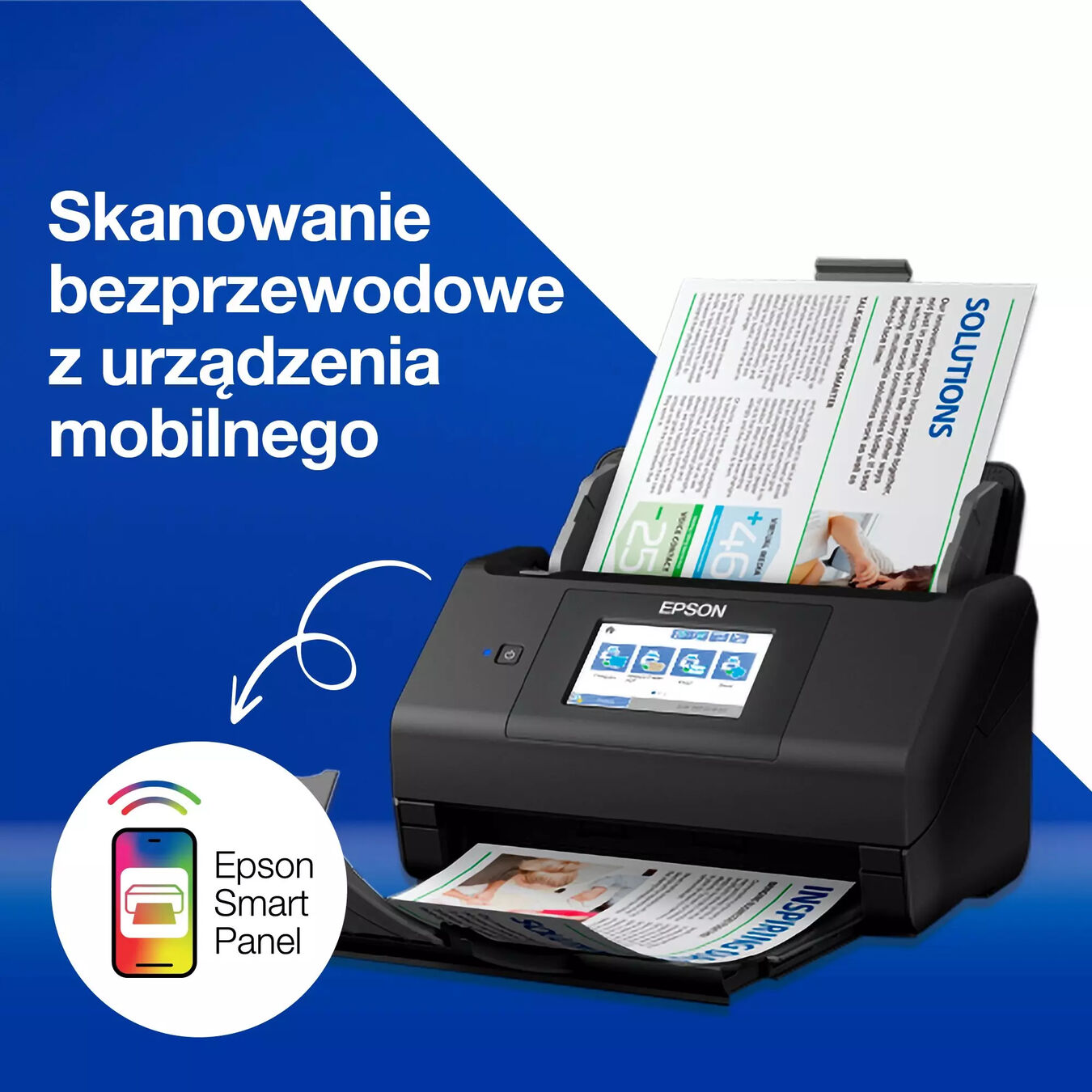 Skaner dokumentów Epson WorkForce ES-580W