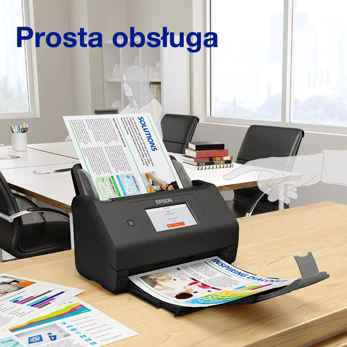 Skaner dokumentów Epson WorkForce ES-580W