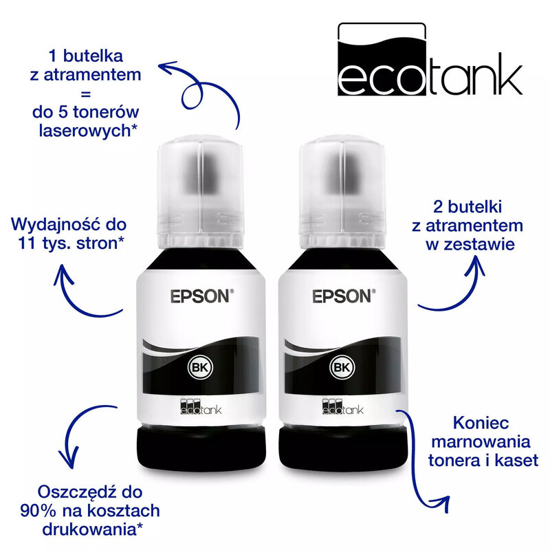 Drukarka Epson M3170 EcoTank MONO (3 lata gwarancji)*