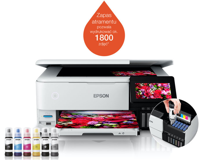 Drukarka Epson L8160 EcoTank (3 lata gwarancji)*