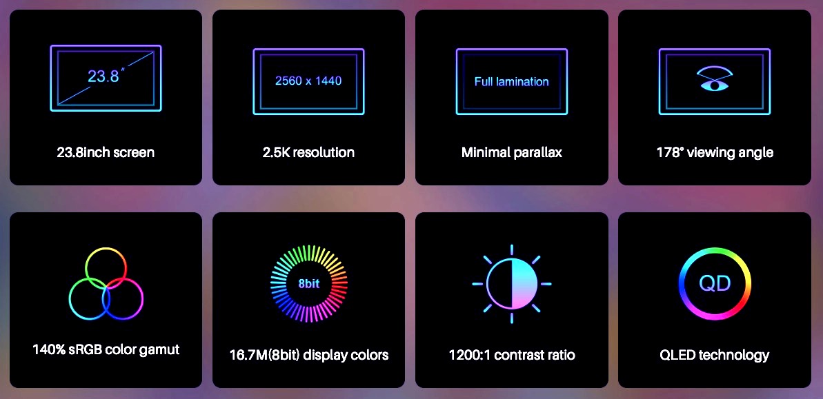 Tablet graficzny Huion KAMVAS 24 PLUS