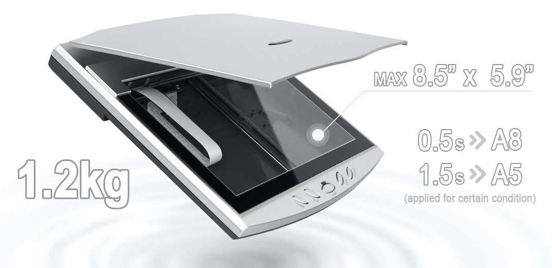 Skaner Plustek OpticSlim 550 Plus (ostatnia sztuka)