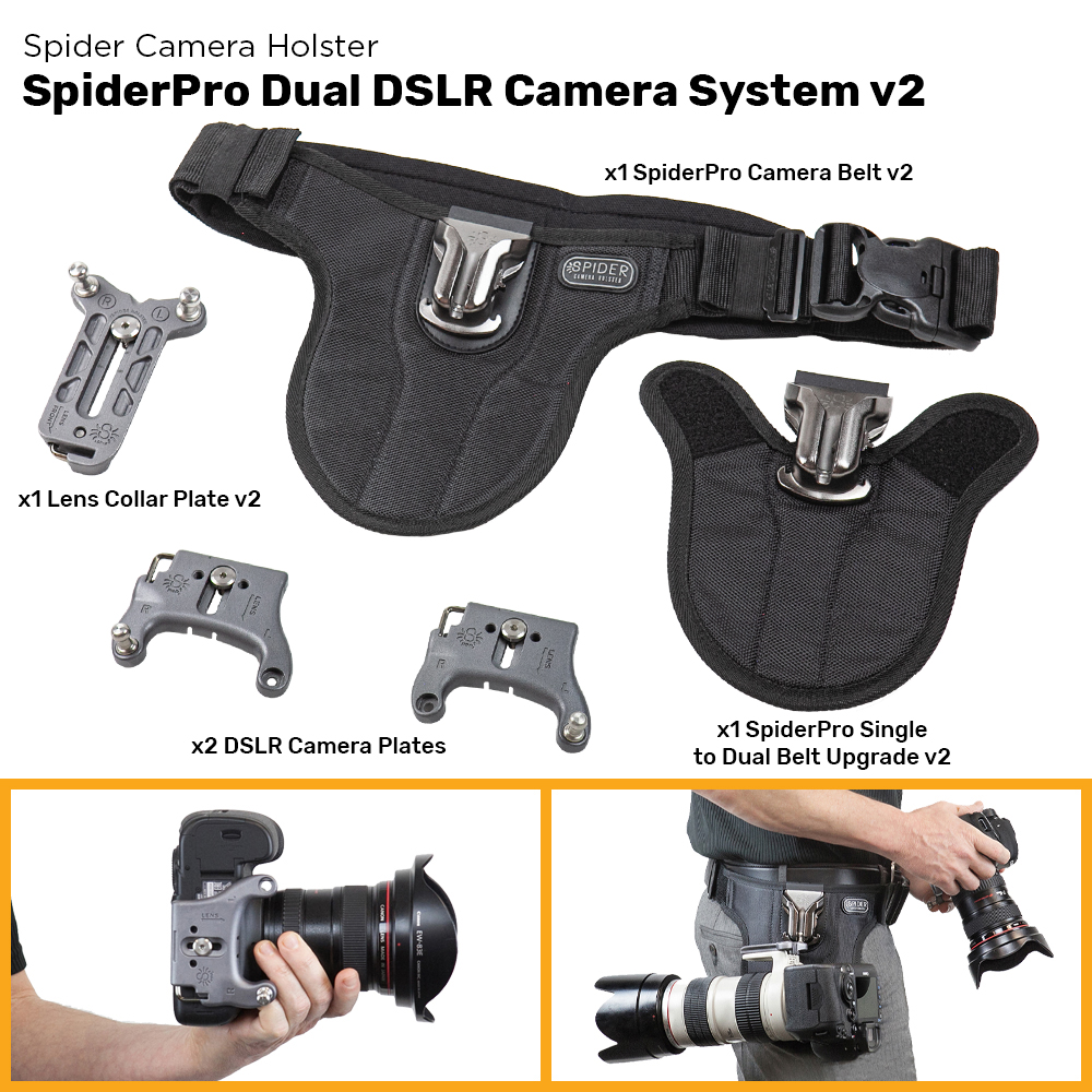 Pas biodrowy SPIDER CAMERA HOLSTER SpiderPro Dual DSLR Camera System v2