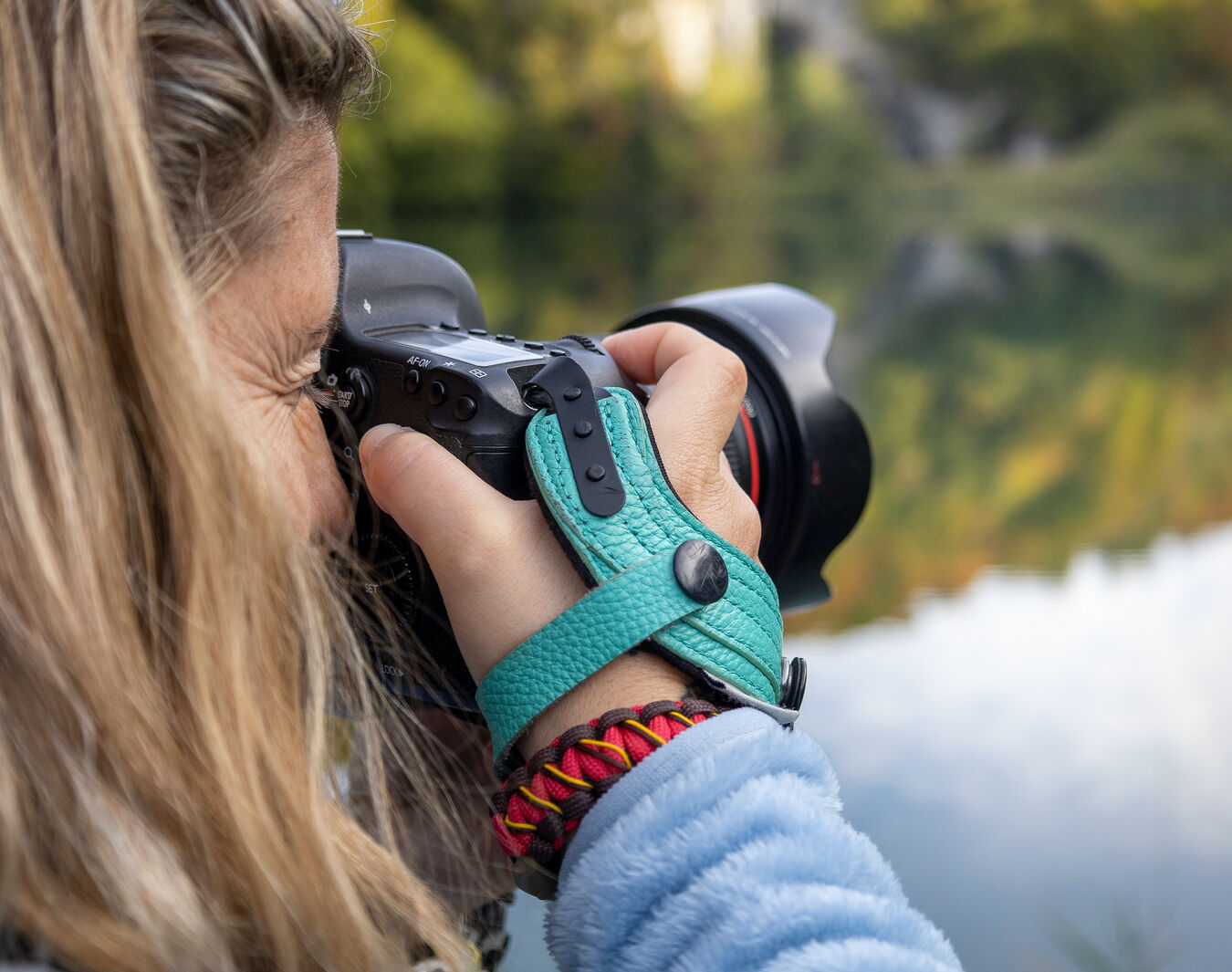 Pasek na rękę (skórzany) SPIDER CAMERA HOLSTER SpiderPro Hand Strap v2 (BLACK)